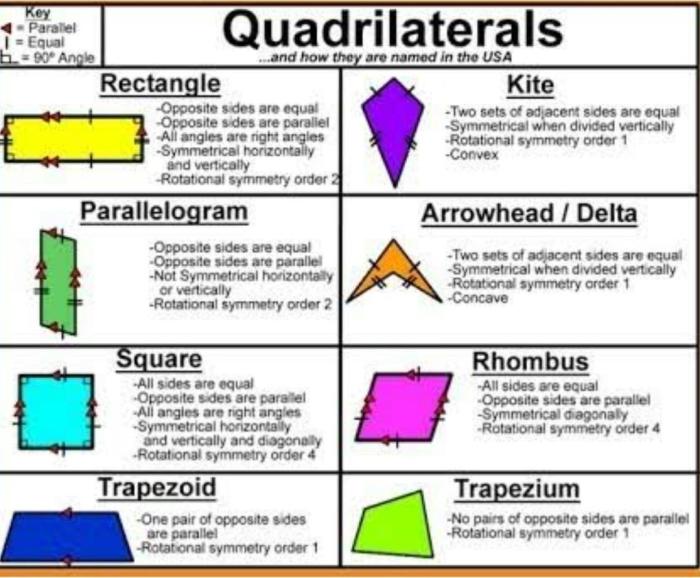 Unit 6 quadrilaterals test answers