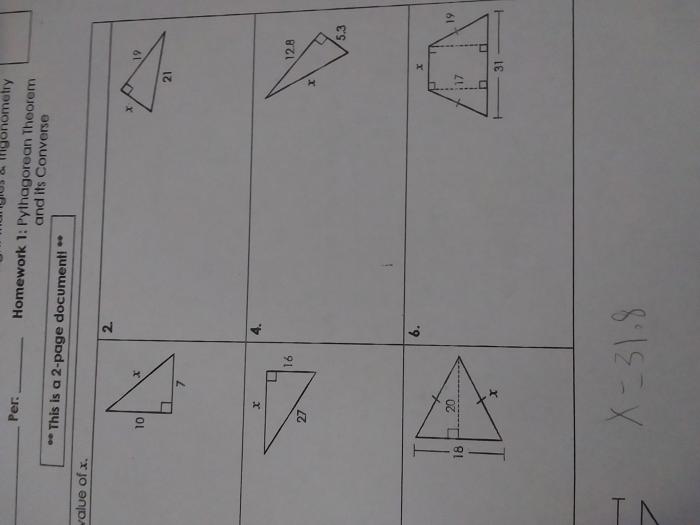 Unit 8 right triangles and trigonometry answer key